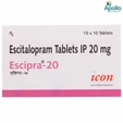 Escipra-20 Tablet 10's