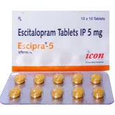 Escipra-5 Tablet 10's, Pack of 10 TabletS