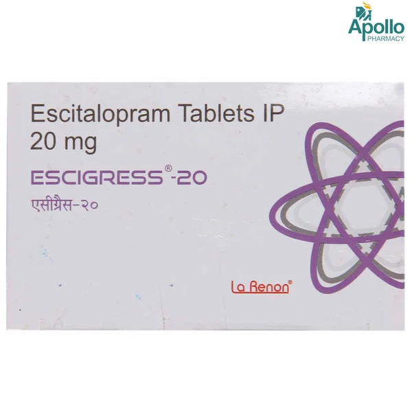 Escigress-20 Tablet 10's