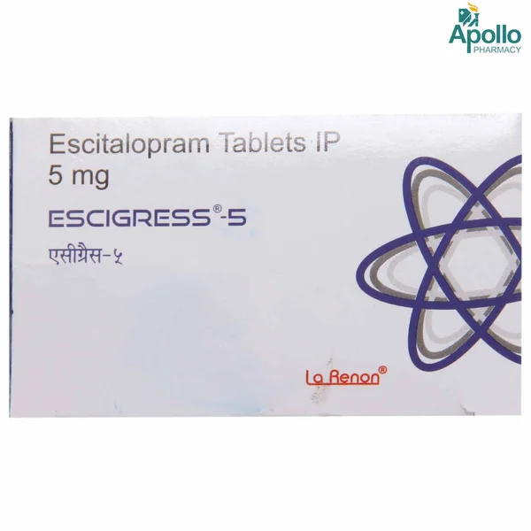 Escigress 5 Tablet 10's, Pack of 10 TabletS