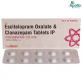 Escigress CZ 0.5 mg Tablet 10's, Pack of 10 TabletS