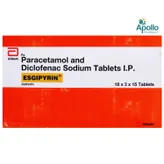 Esgipyrin Tablet 15's, Pack of 15 TABLETS