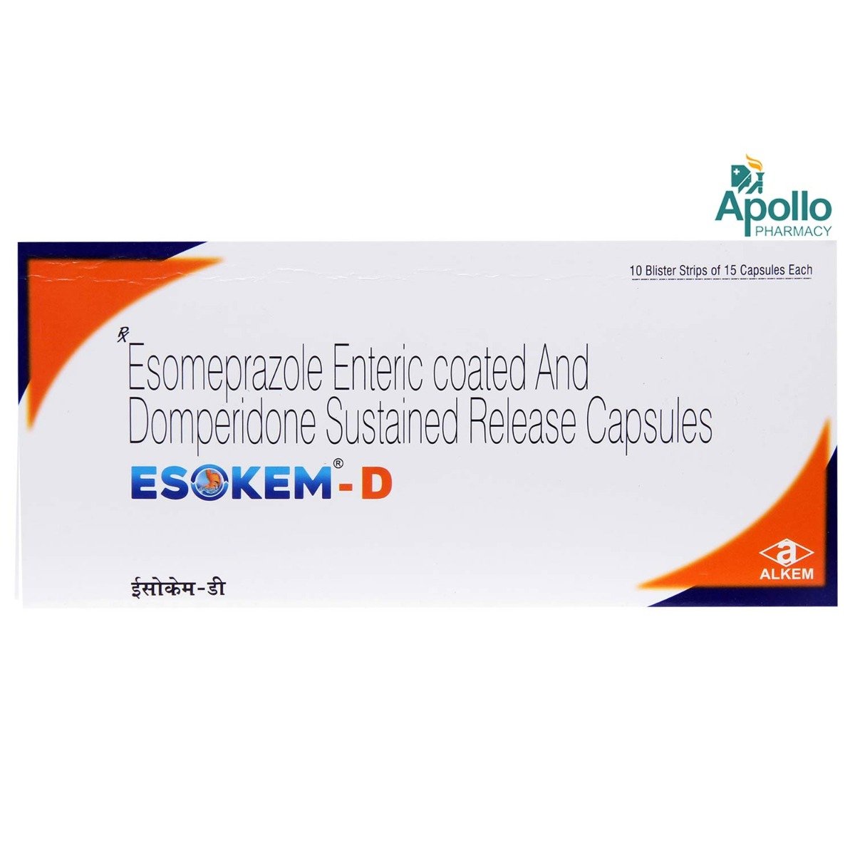 Esokem-D Capsule 15's, Pack of 15 CAPSULES Esokem-D Capsule 15's, Pack of 15 CAPSULES