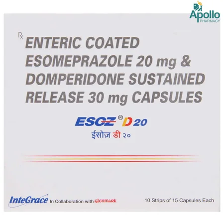 Esoz D 20 Capsule 15's
