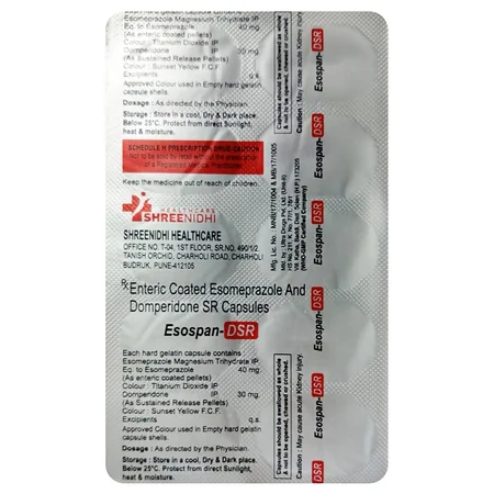 Esospan-DSR Capsule 10's