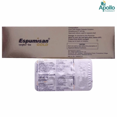 Espumisan Gold Capsule 10's, Pack of 10 CAPSULES