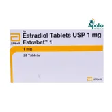 Estrabet 1 Tablet 28's, Pack of 28 TABLETS