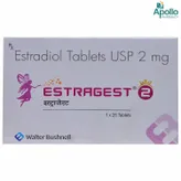 Estragest 2 Tablet 28's, Pack of 1 Tablet