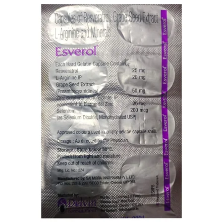 Esverol Capsule 10's