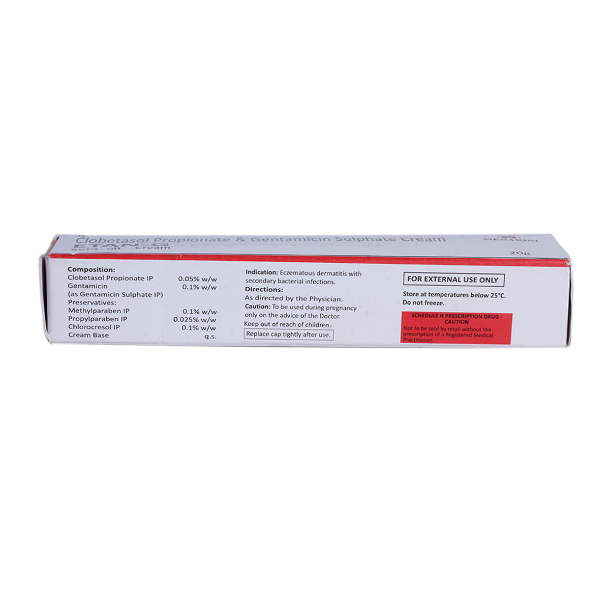 Etan-G Cream 20 gm Price, Uses, Side Effects, Composition - Apollo Pharmacy