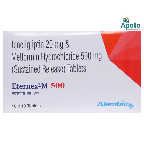 Eternex-M 500 Tablet 10's, Pack of 10 TABLETS