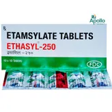 Ethasyl 250 mg Tablet 10's, Pack of 10 TabletS