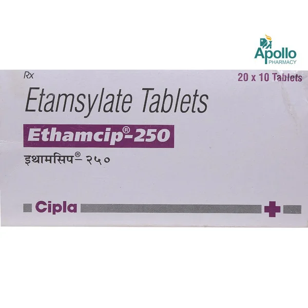 Ethamcip-250 Tablet 10's, Pack of 10 TabletS