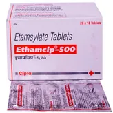 Ethamcip-500 Tablet 10's, Pack of 10 TABLETS
