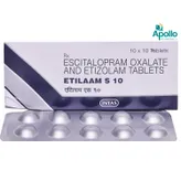 Etilaam S 10 Tablet 10'S, Pack of 10 TABLETS