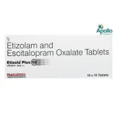 Etizola Plus 10 Tablet 10's, Pack of 10 TABLETS