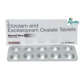 Etizola Plus 10 Tablet 10's, Pack of 10 TABLETS