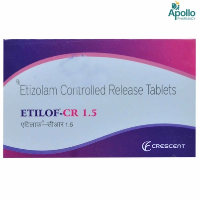 ETILOF CR 1.5MG TABLET 10'S , Pack of 10 TabletS