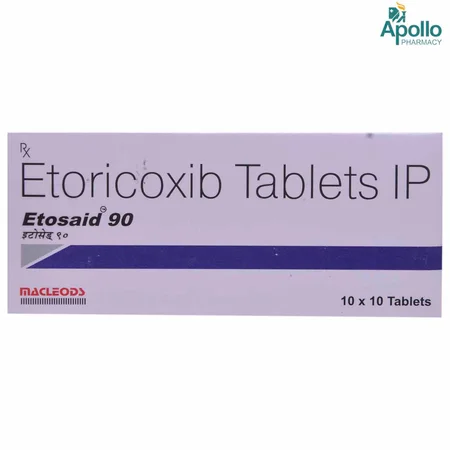 Etosaid 90 Tablet 10's