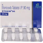 Etoxib 90 Tablet 10's, Pack of 10 TABLETS