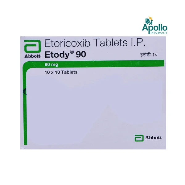 Etody 90 Tablet 10's, Pack of 10 TABLETS