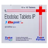 Etogesic Tablet 10's, Pack of 10 TabletS