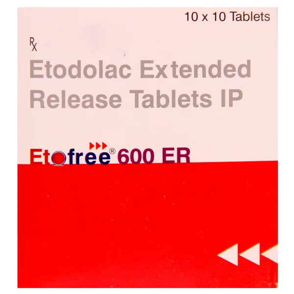 Etofree 600 ER Tablet 10's