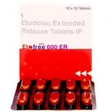 Etofree 600 ER Tablet 10's, Pack of 10 TABLETS
