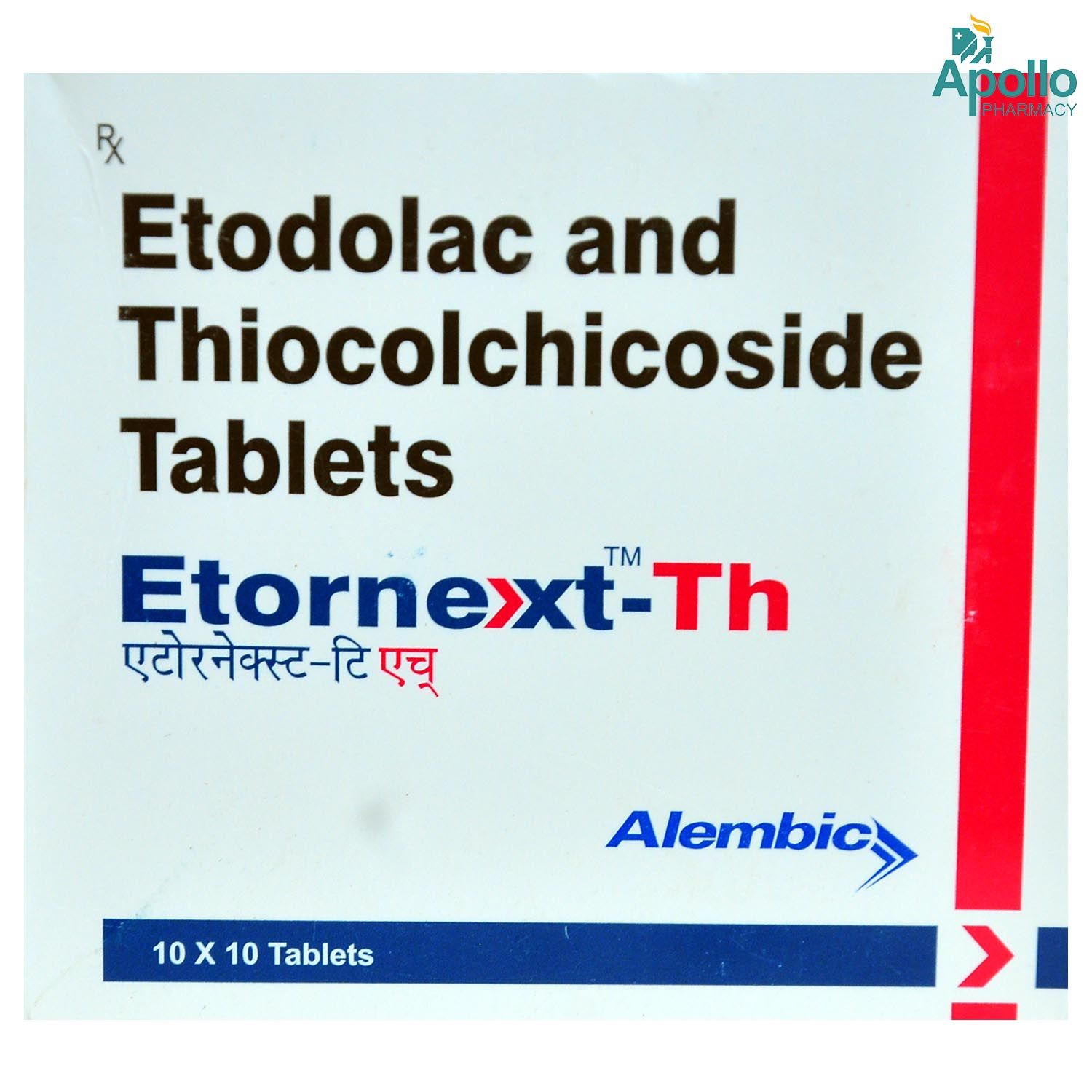 Buy Etornext-TH Tablet 10's Online