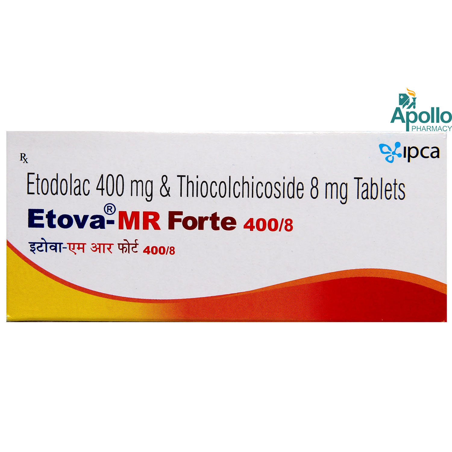 Etova MR Forte 400/8 Tablet 10's, Pack of 10 TABLETS Etova MR Forte 400/8 Tablet 10's, Pack of 10 TABLETS