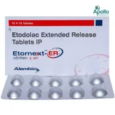Etornext ER Tablet 10's, Pack of 10 TABLETS
