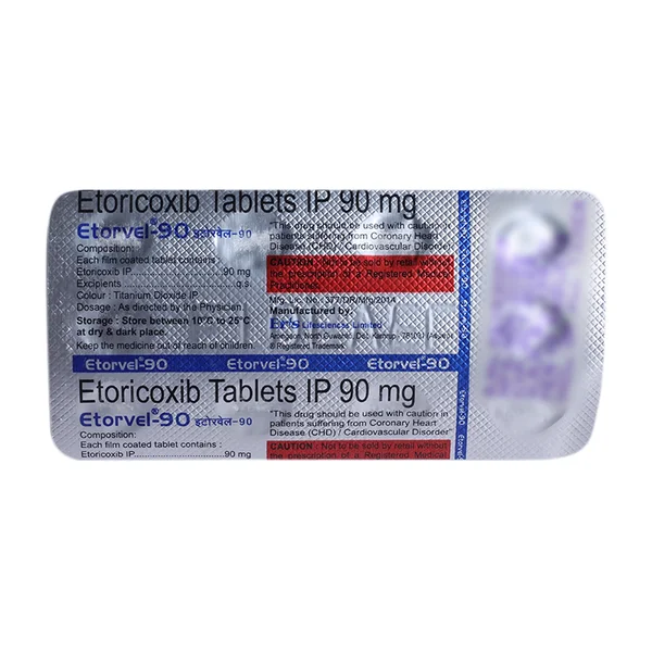 Etorvel-90 Tablet 10's