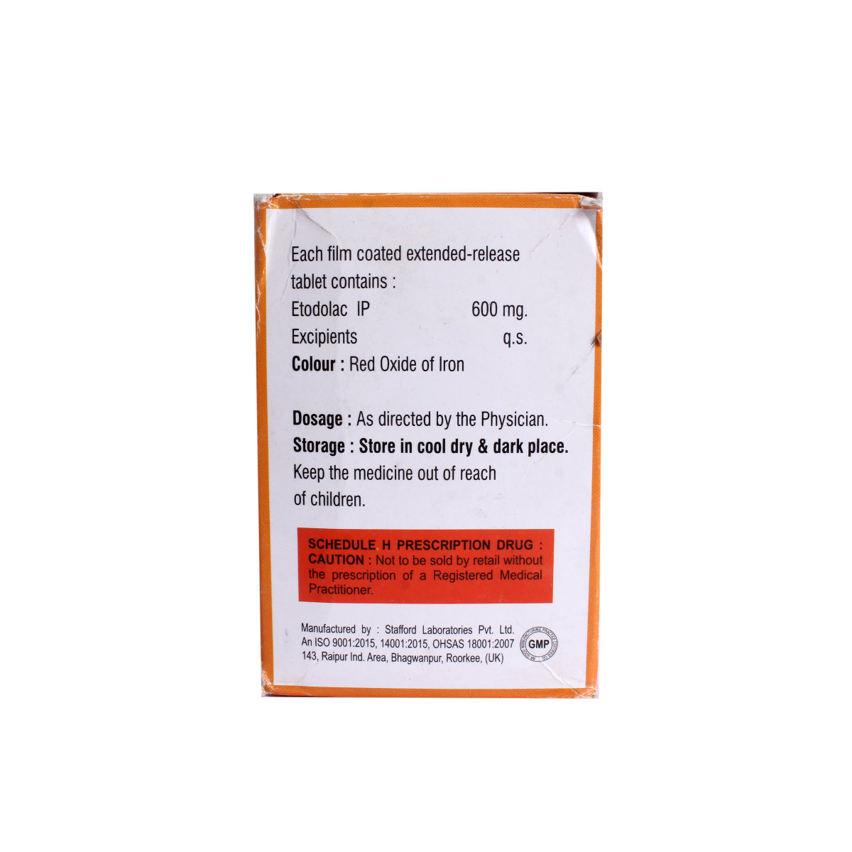 Etodenz 600mg Tablet 10's, Pack of 10 TabletS Etodenz 600mg Tablet 10's, Pack of 10 TabletS