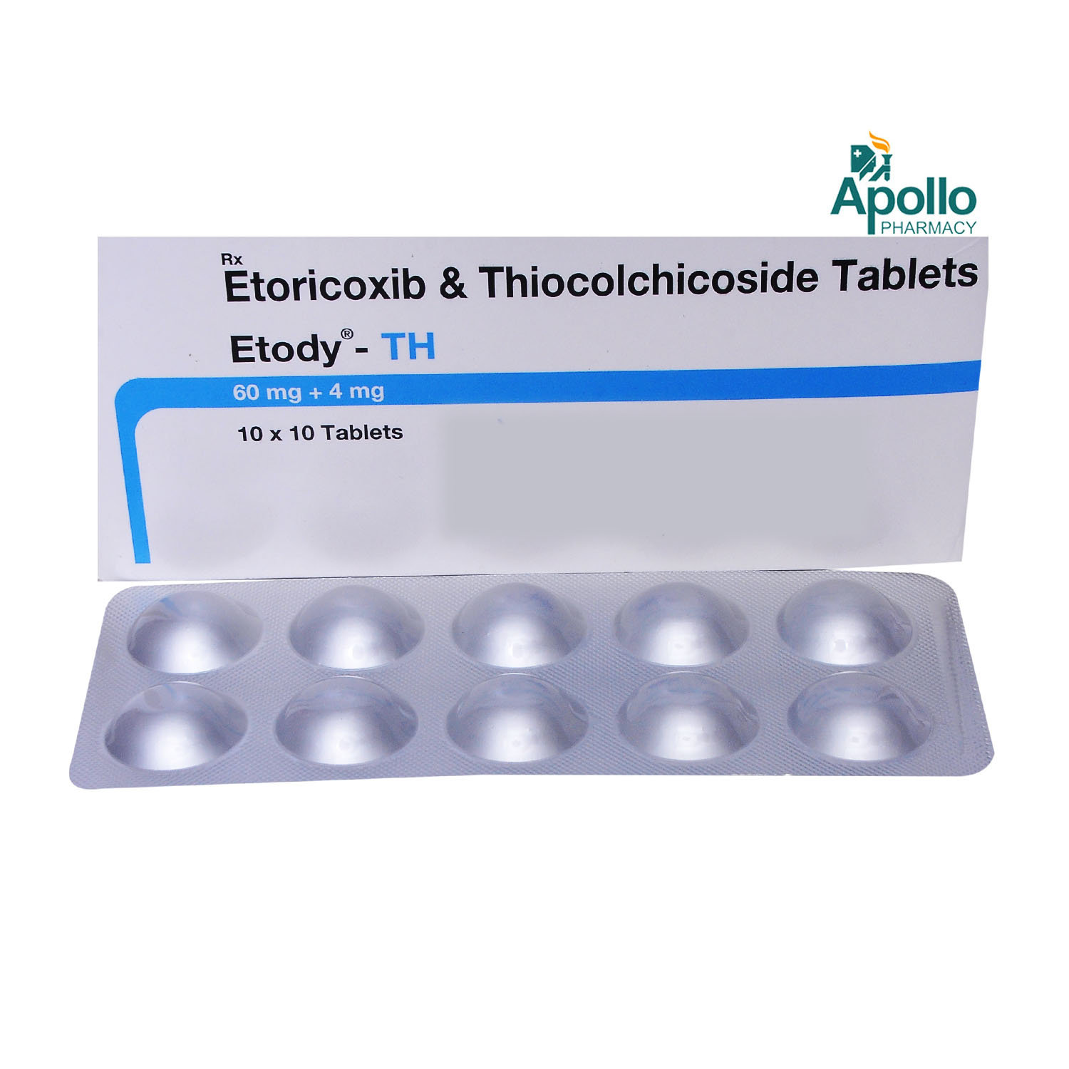 Etody-TH Tablet 10's, Pack of 10 TABLETS Etody-TH Tablet 10's, Pack of 10 TABLETS