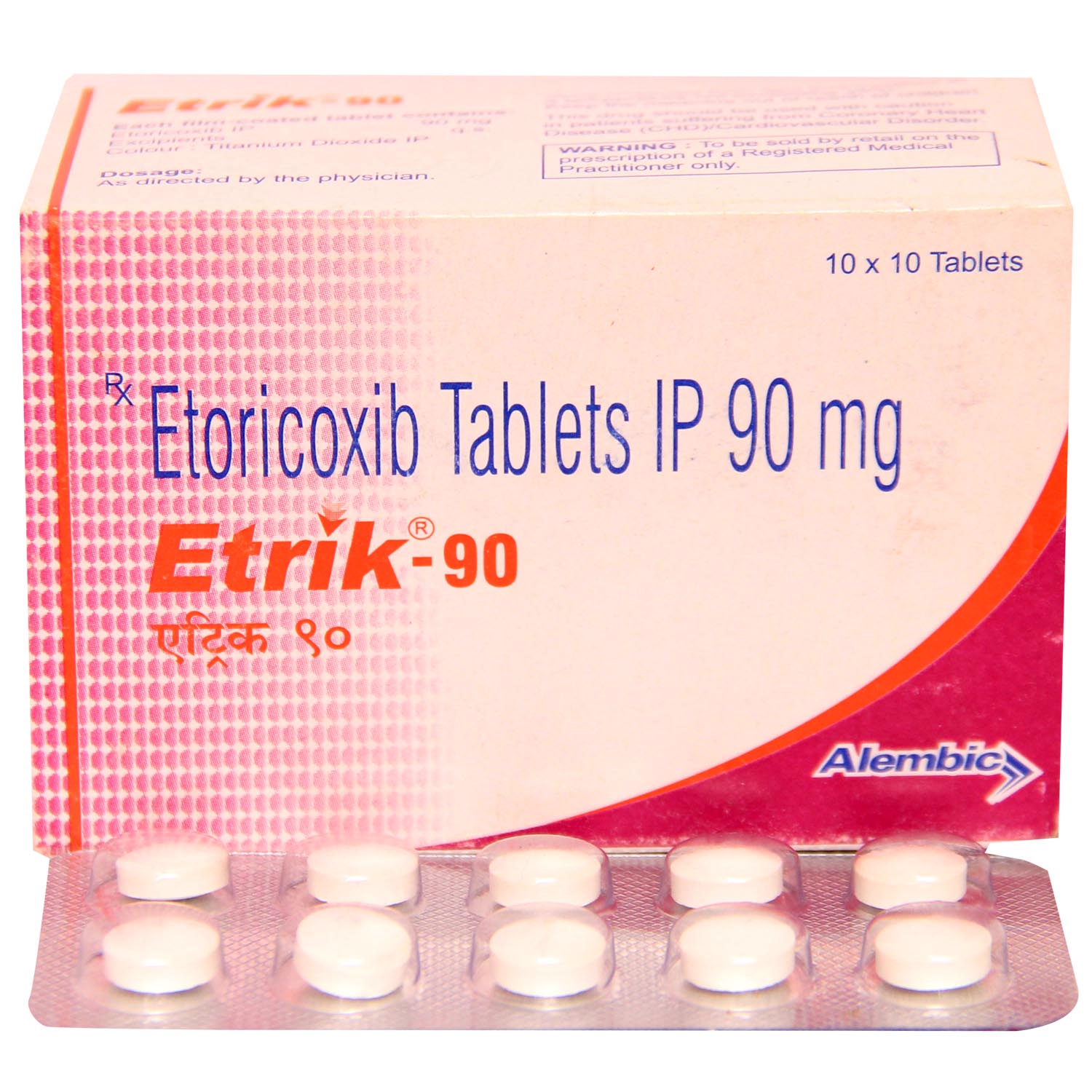 Etrik-90 Tablet 10's, Pack of 10 TABLETS Etrik-90 Tablet 10's, Pack of 10 TABLETS