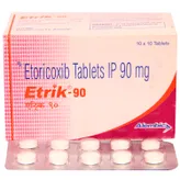 Etrik-90 Tablet 10's, Pack of 10 TABLETS