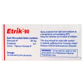 Etrik-90 Tablet 10's, Pack of 10 TABLETS