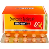 Etrobax 60mg Tablet, Pack of 10 TABLETS