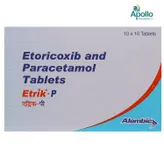 Etrik-P Tablet 10's, Pack of 10 TABLETS
