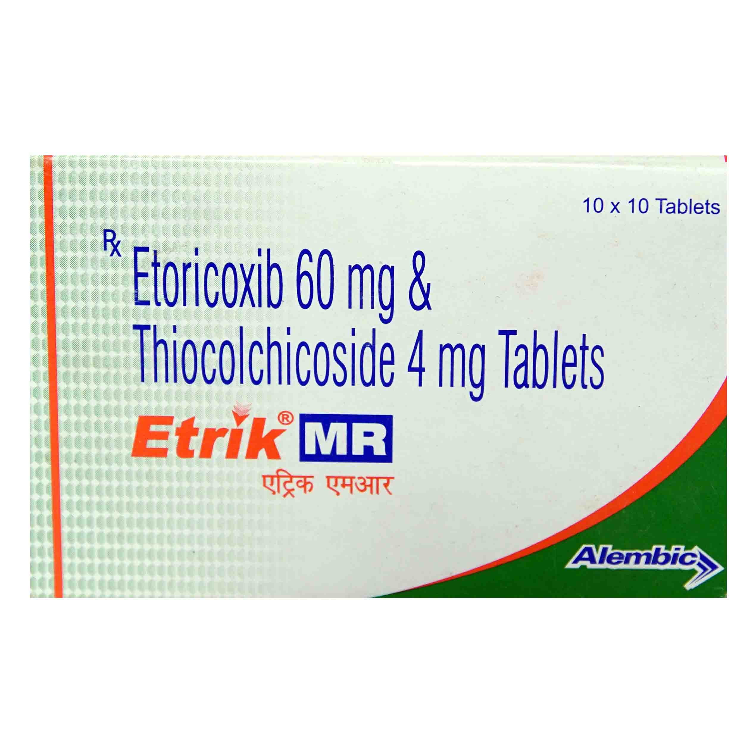 Etrik MR Tablet 10's, Pack of 10 TabletS Etrik MR Tablet 10's, Pack of 10 TabletS