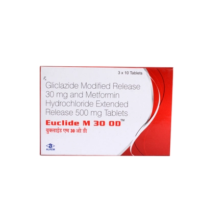 Euclide M 30 OD Tablet 10's, Pack of 10 TabletS