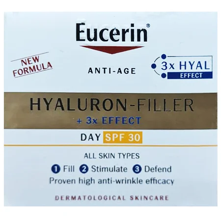 Eucerin SPF30 Hyaluron-Filler+3X Effect Day Cream, 50 ml