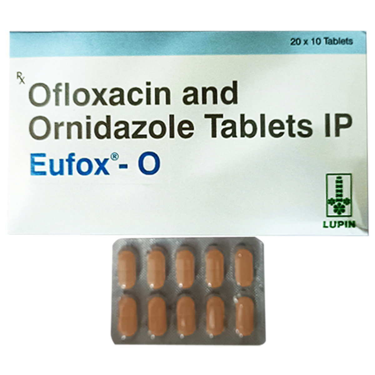 Eufox O Tablet 10's, Pack of 10 TabletS Eufox O Tablet 10's, Pack of 10 TabletS