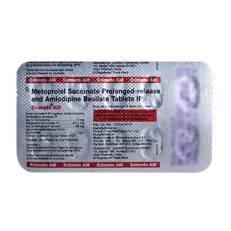 Evimeto AM Tablet 10's
