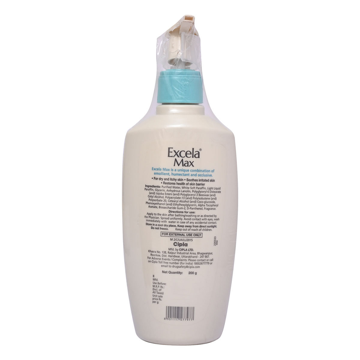 Excela Max Moisturiser 200 gm, Pack of 1 Excela Max Moisturiser 200 gm, Pack of 1