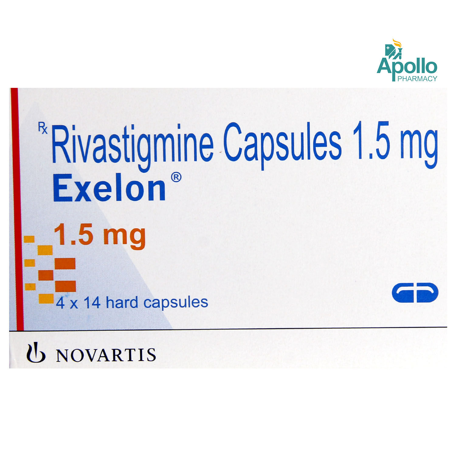 Buy Exelon 1.5 mg Capsule 14's Online