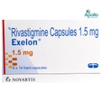 Exelon 1.5 mg Capsule 14's