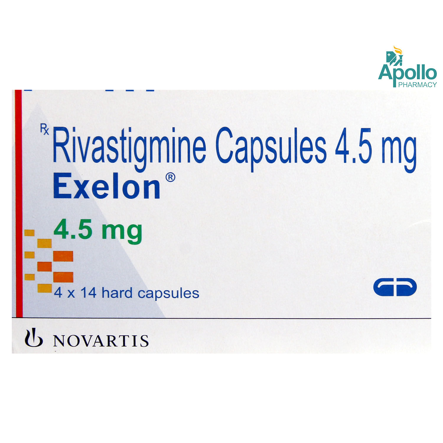 Buy Exelon  4.5mg  Capsule 14's Online