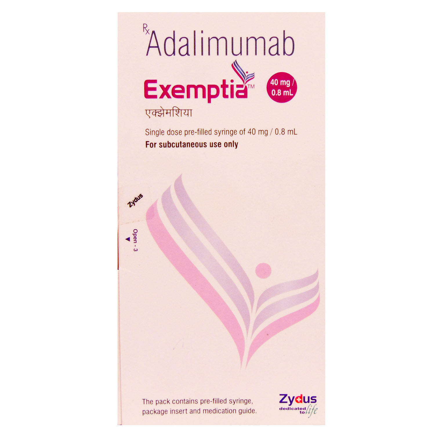 Exemptia 40 mg Injection 0.8 ml Exemptia 40 mg Injection 0.8 ml