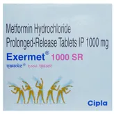 Exermet 1000 SR Tablet 15's, Pack of 15 TabletS